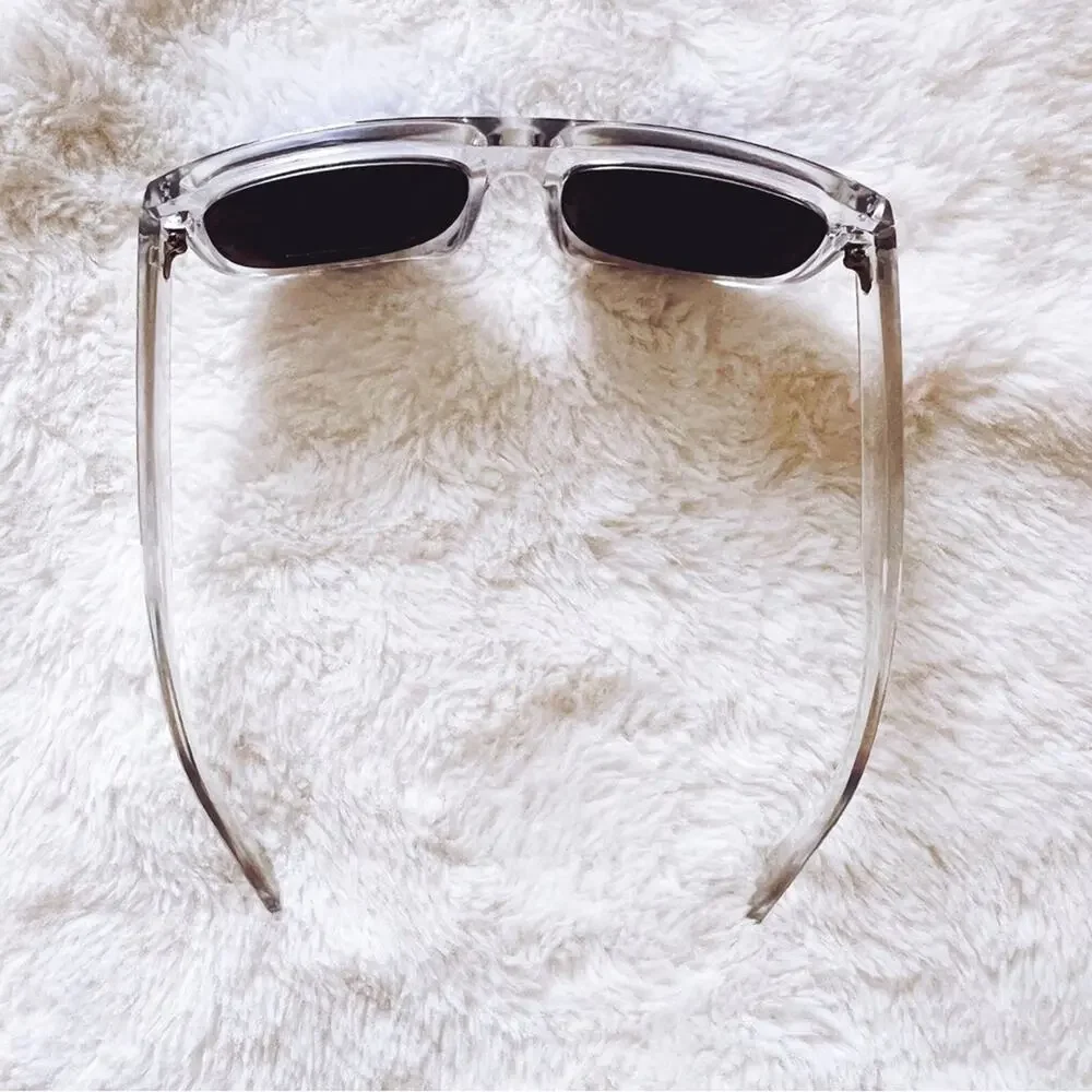 Simon Clear Blue Lenses Classic Sunglasses
